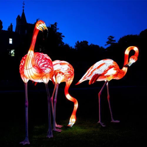 Tkanina vodootporna lampica za kineske novogodišnje životinje