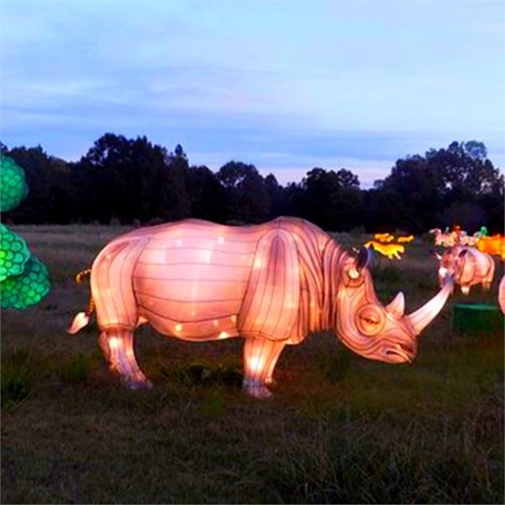 Simulated Chinese Silk Animal Lantern